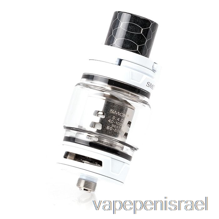 חד פעמי Vape Israel Smok Tfv12 Prince Sub-ohm טנק לבן